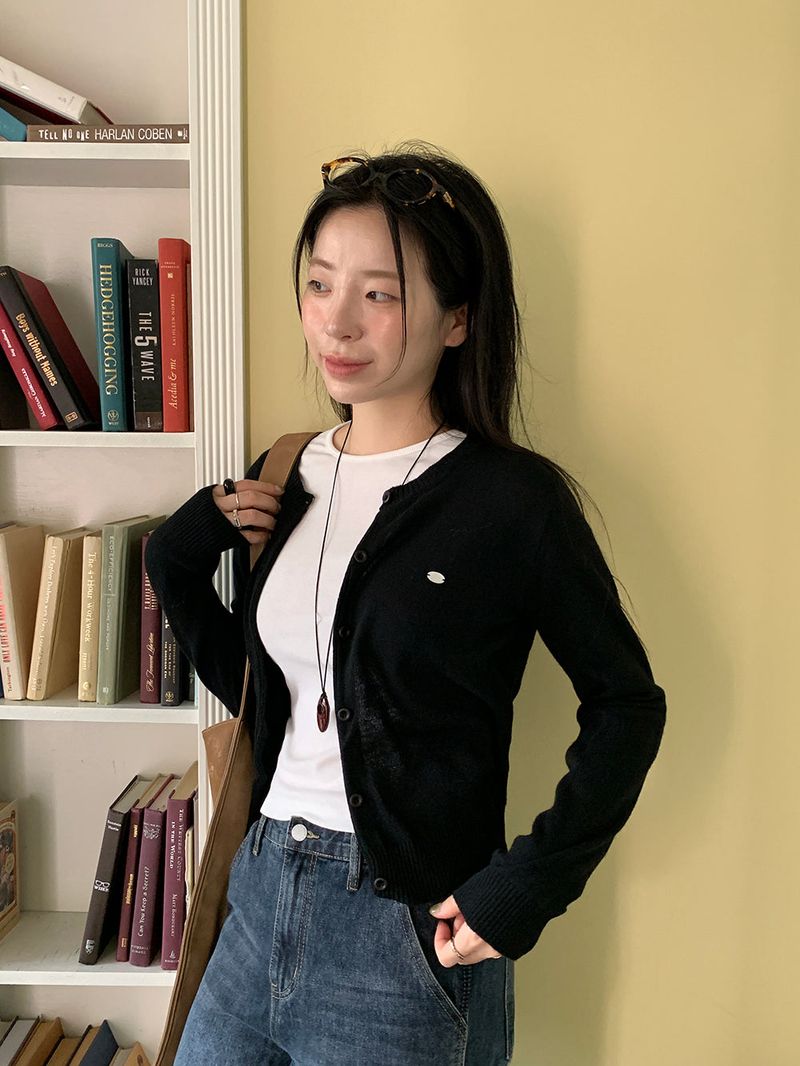 [MADE] MIETTE CASHMERE ROUND CARDIGAN