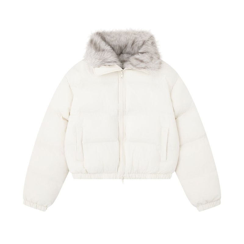 Cozy&Kitsch(コージーアンドキッチ)の「Berlin Fur Collar Short Padding(Jackets/Outerwear)」