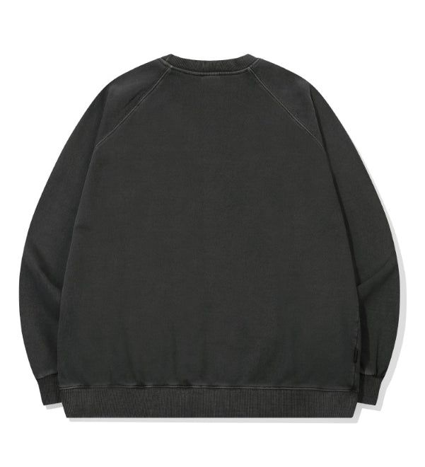 Cupid Cat Raglan Pigment Sweatshirt