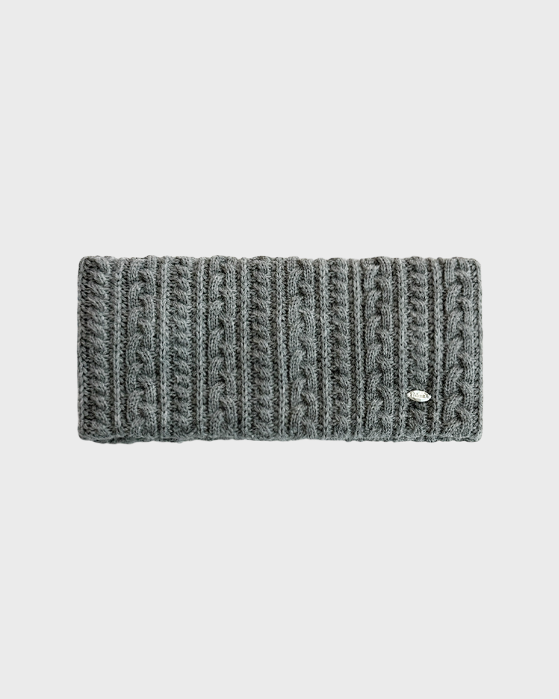Bobby knit head band (Gray)