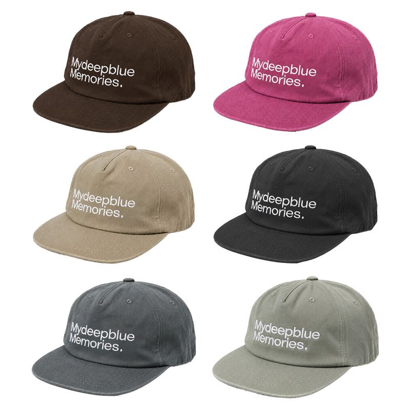 (5 PANEL)MM MY TEXT CAP (6 COLORS)