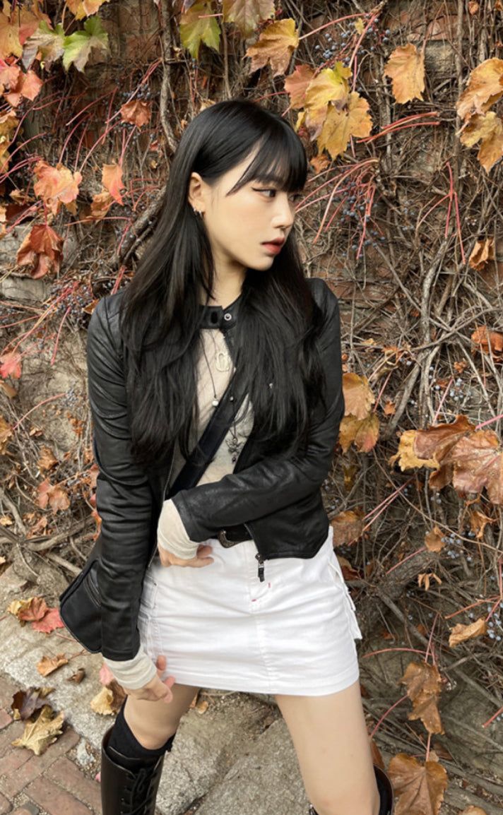Vintage spandex rider jacket