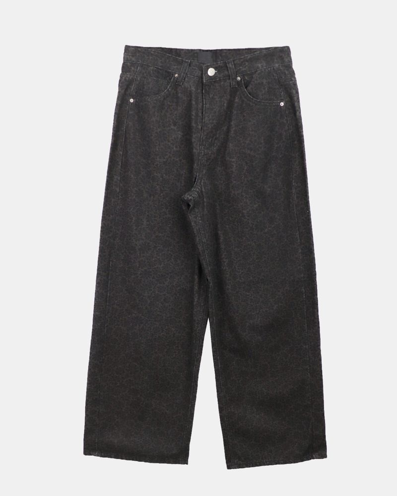 Drew Daisy Flower Wide Denim Pants