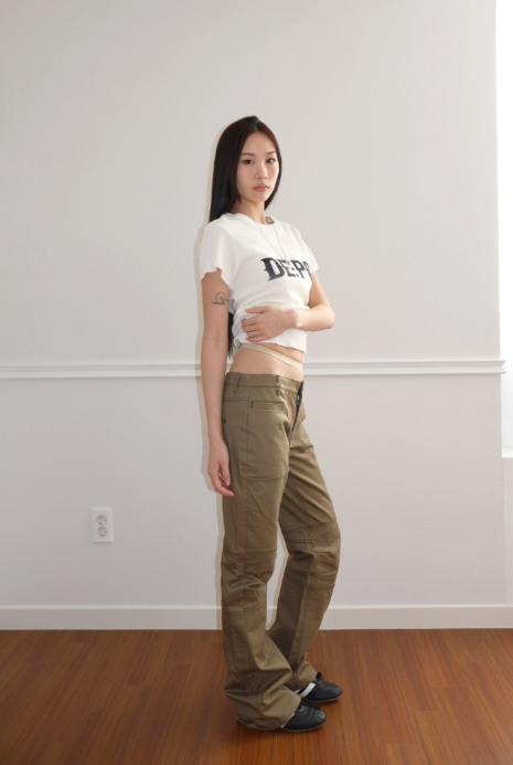 WAFFLE T-SHIRT - WHITE