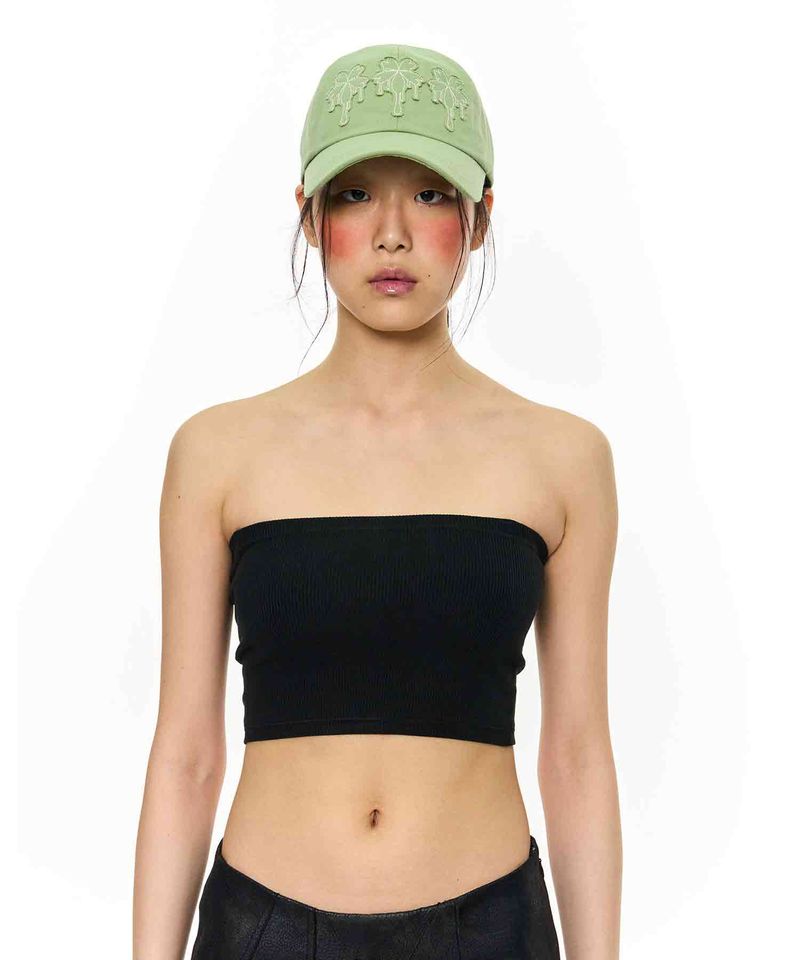 Dripping Patch Ball Cap _ Green