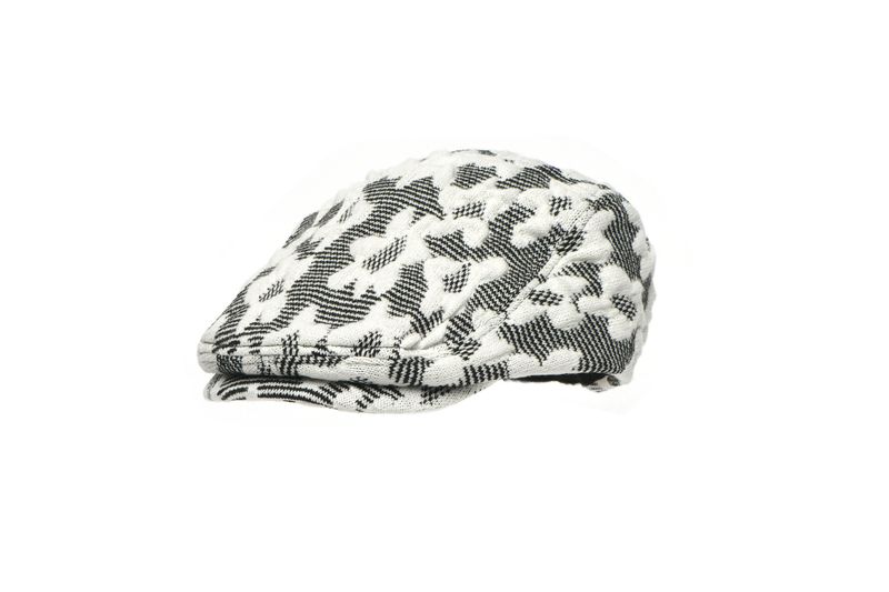 FLAT CAP IN IRIS BLACK