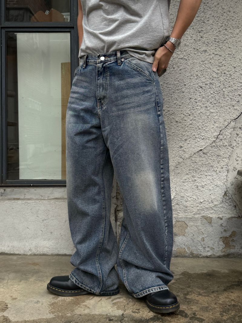 Martin wide curve denim