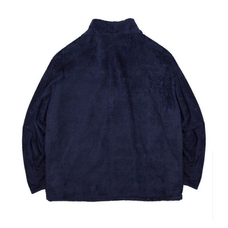 SOFT FLEECE ANORAK navy