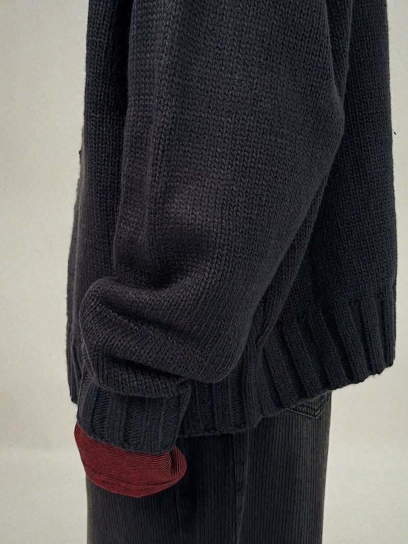 NU Round Duffle Cardigan