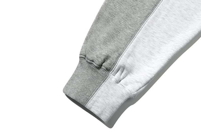 FLECK POCKET SWEAT SHIRT_LIGHT GRAY