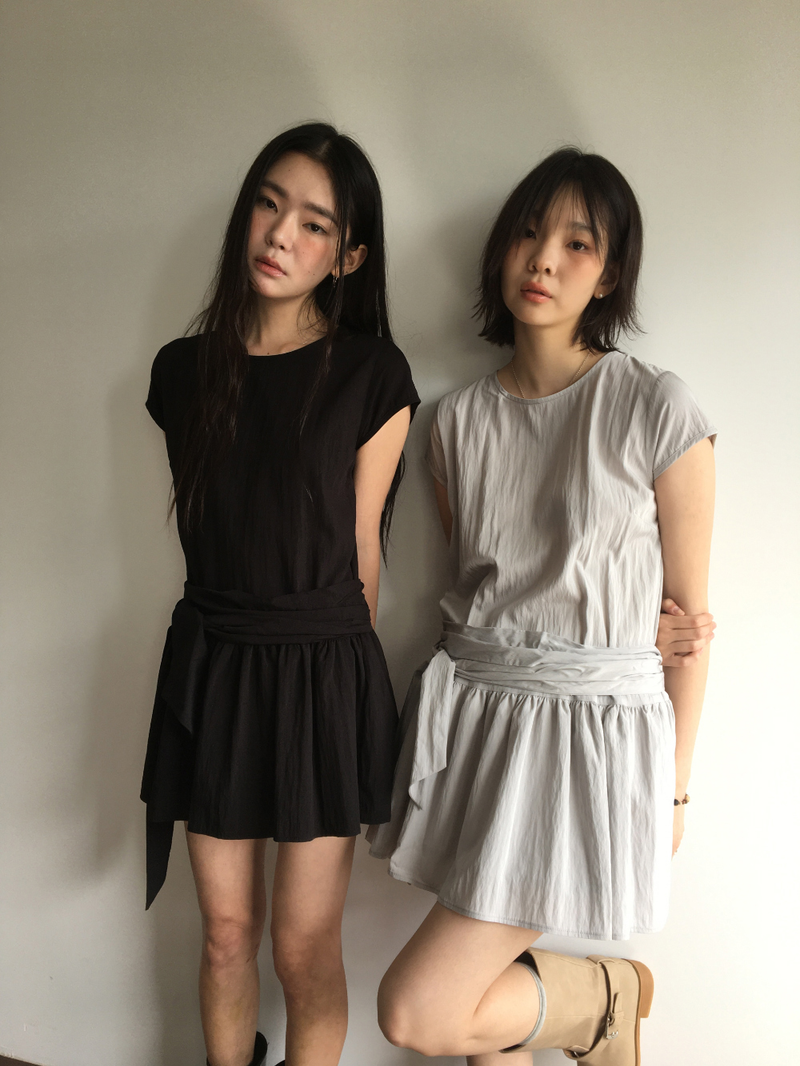 Sasha strap dress (3color) 