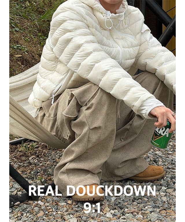 [REAL DUCKDOWN] Duckdown pocket light padding(4color)