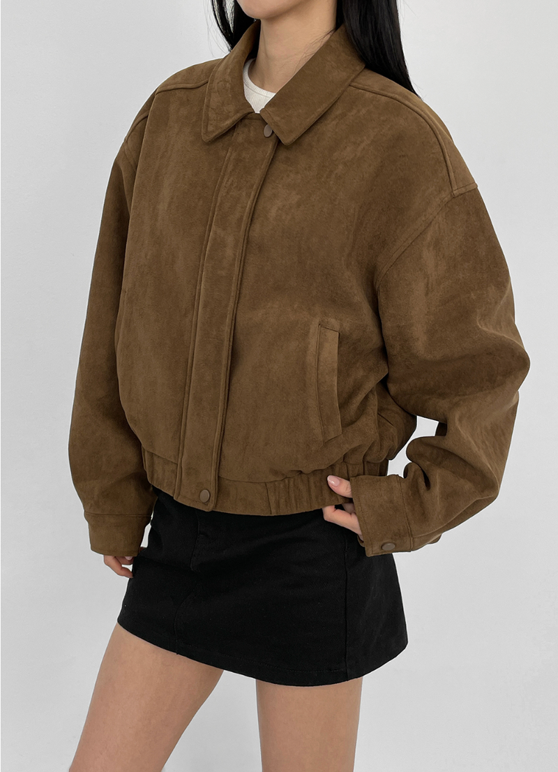 [MADE] Walter Suede Blouson Jumper
