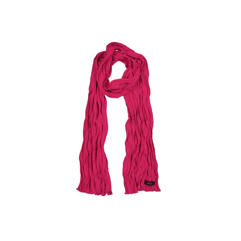 KOOKEESEE（クキシ）の「Wave Crinkled Long Scarf (magenta)（Fashion Accessories）」