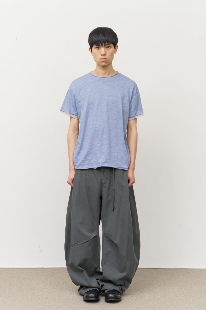 Amy Herringbone Barrel Pants