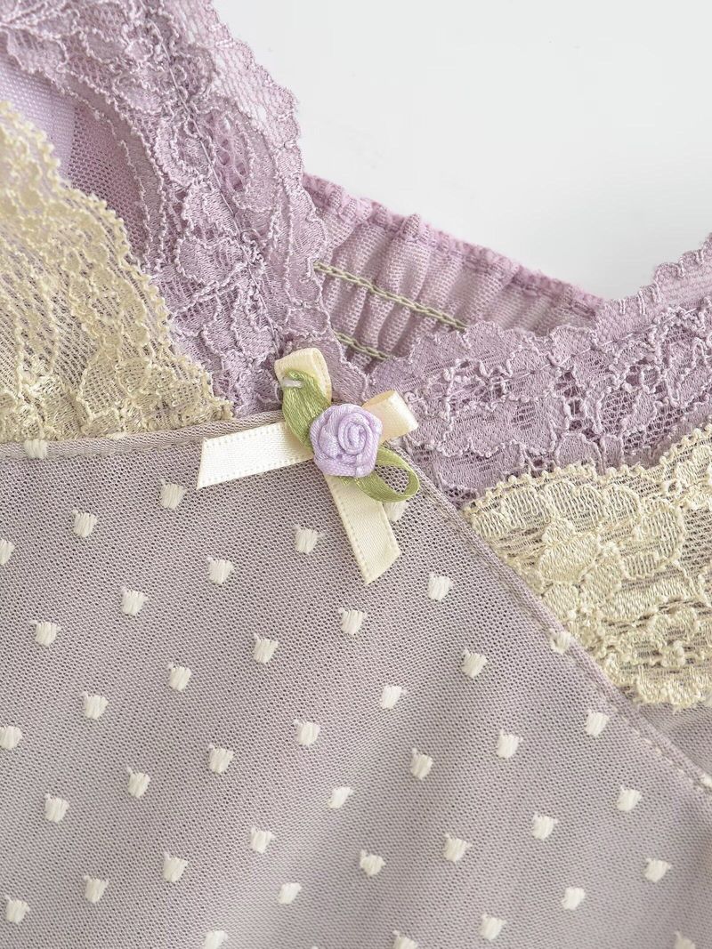 Mirel Heart Mesh Top
