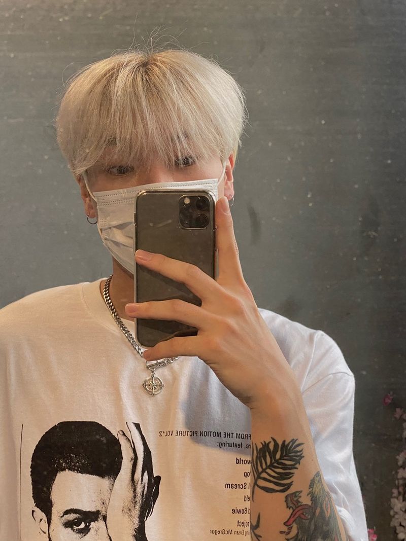 Train Na-dyeing short sleeve tee 2C
