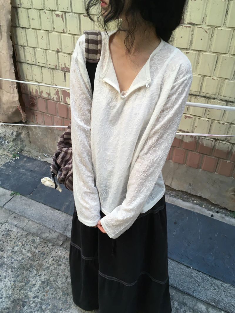 Flower Long Sleeve T-Shirt