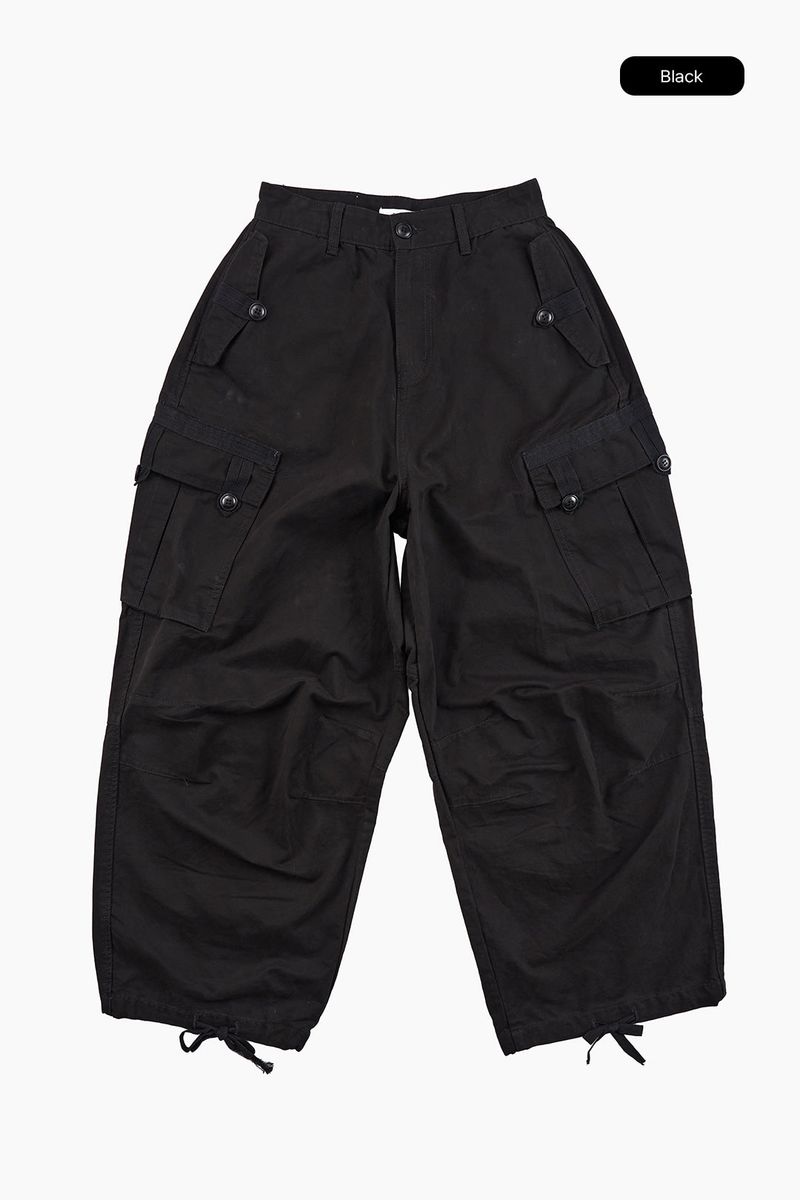 Tape dyeing cargo pants