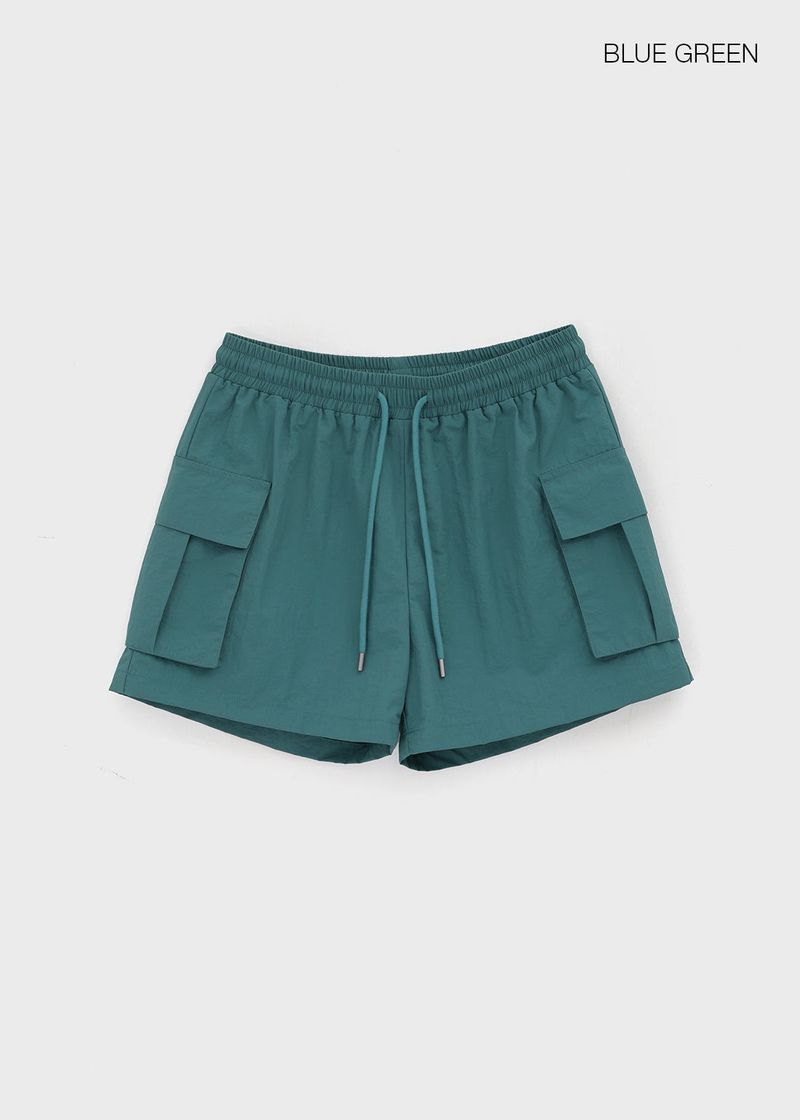 [MADE] Angti Nylon Cargo Banding Shorts