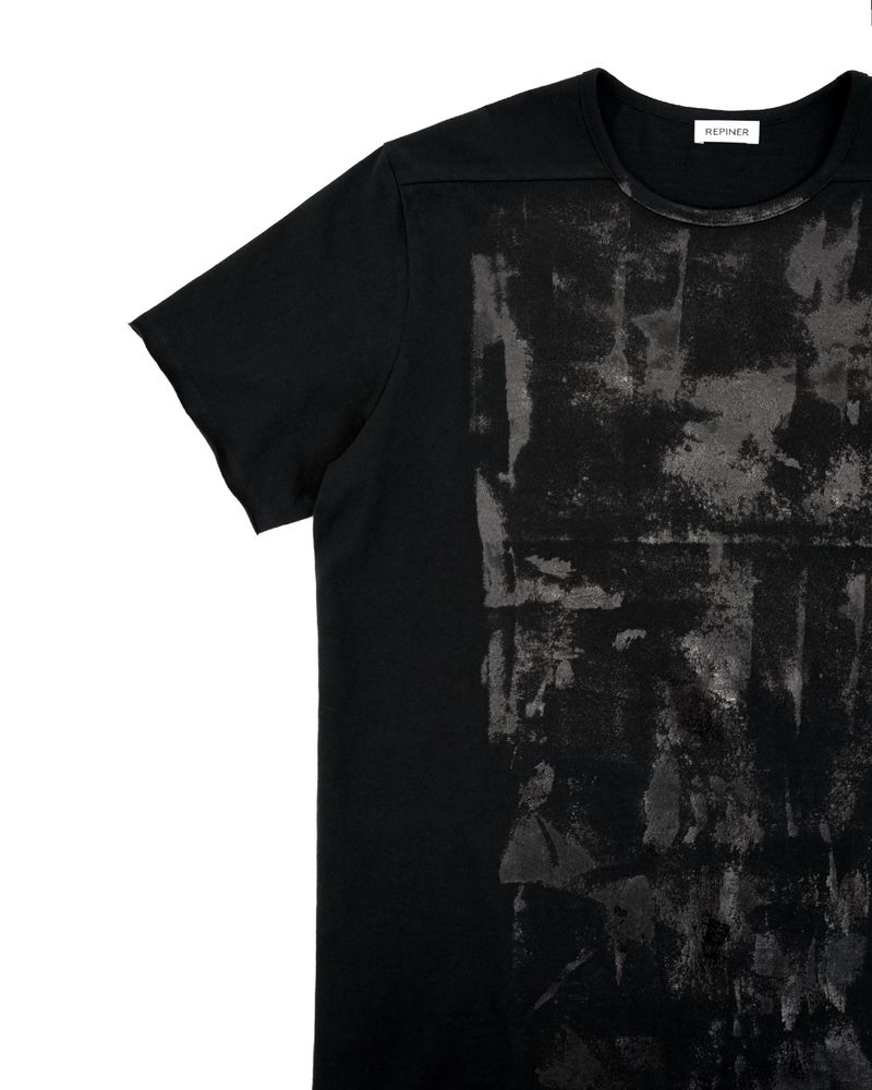 MASS BLACK FOIL T-SHIRT