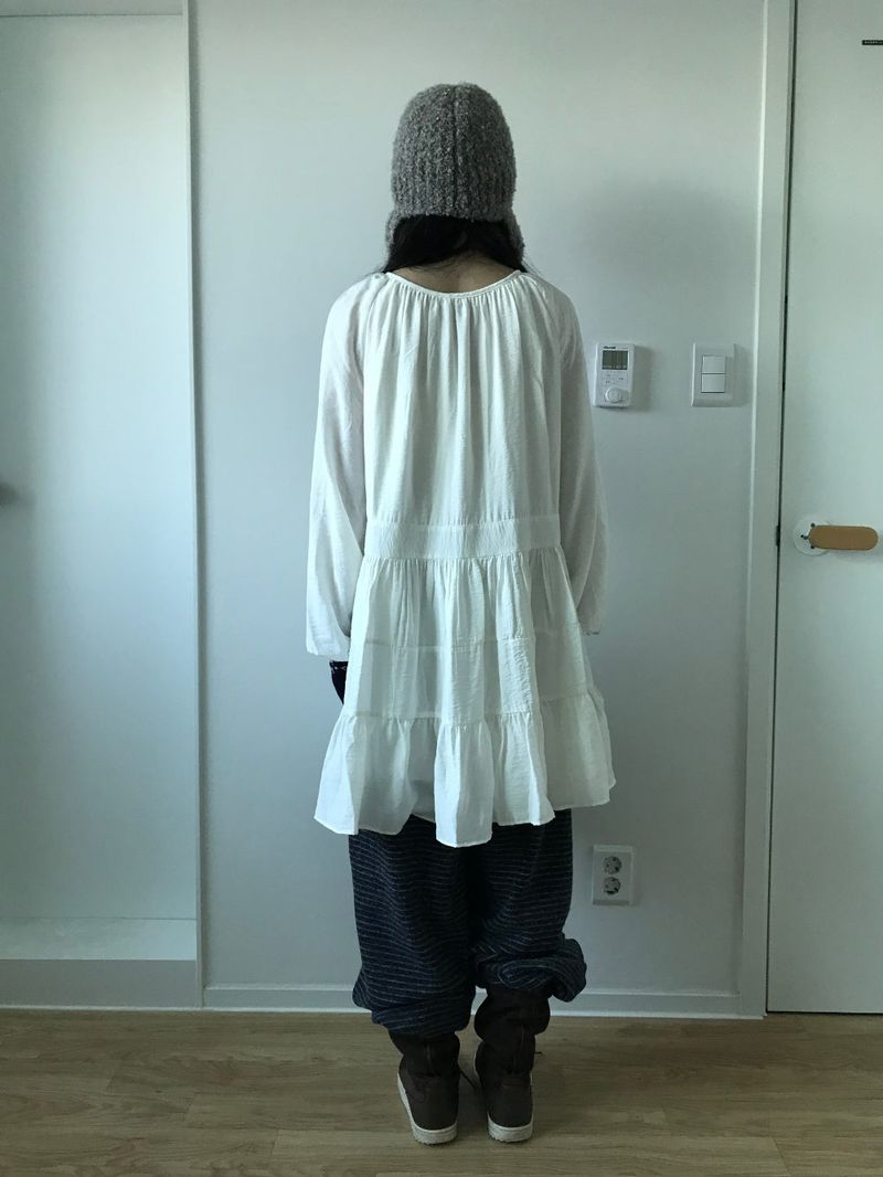 ビクトリアピンタックドレス (2color)