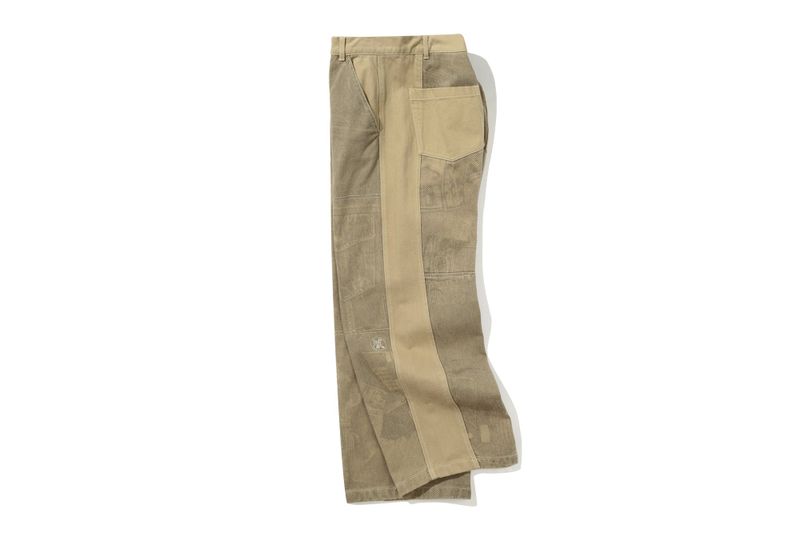 DENIM TEXTURE PANTS