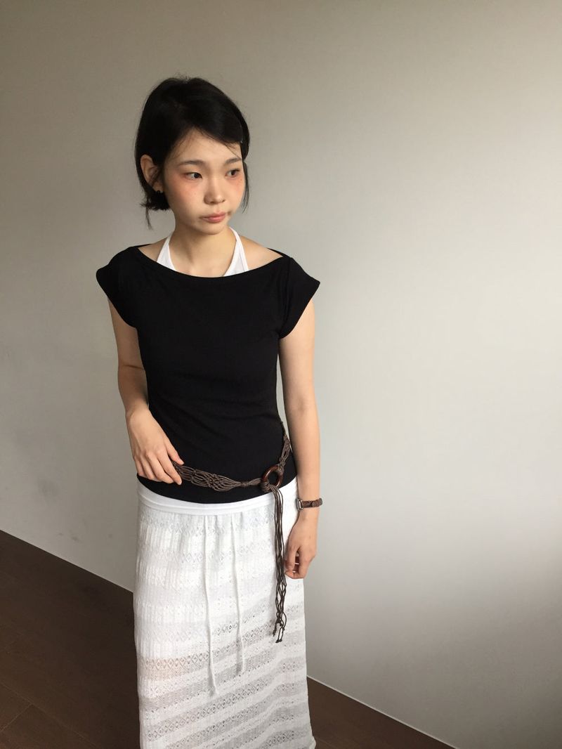 Salty Halter Neck Nashi (3color)