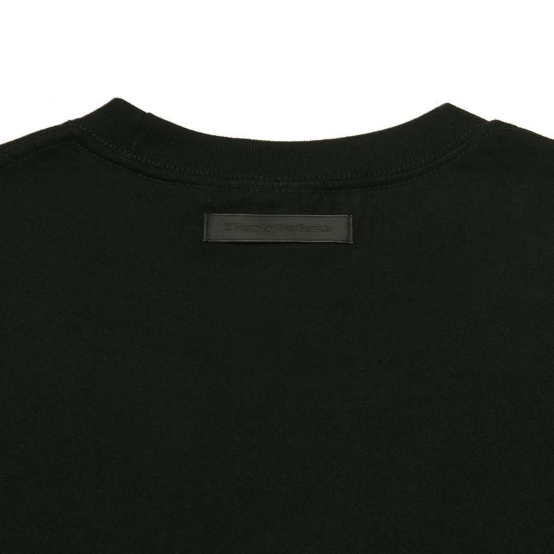Men's Crop Long Sleeve T-Shirt Black