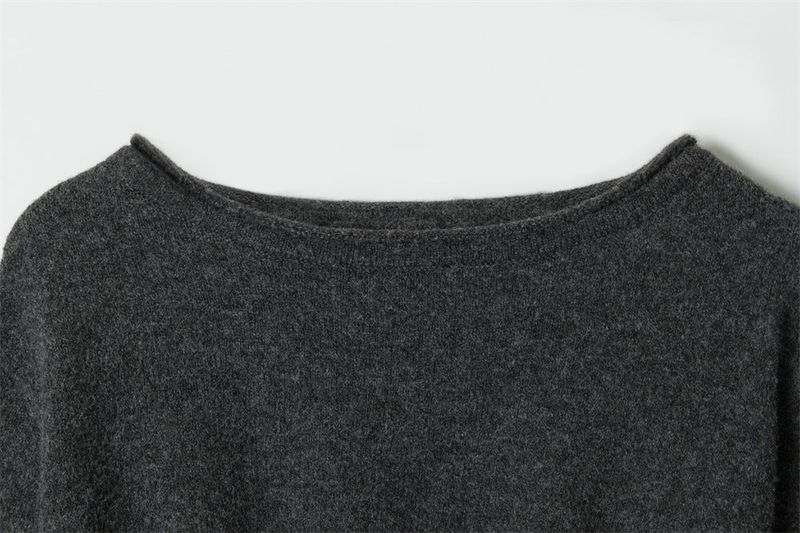 Mori Check Blended Knit Top 233426808