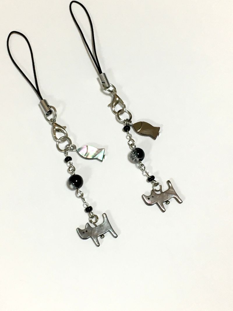 Meow keyring