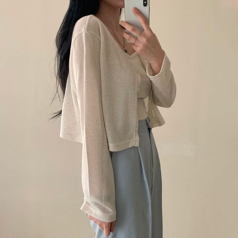 [Bellide made] Beginning Summer Cropped Cardigan