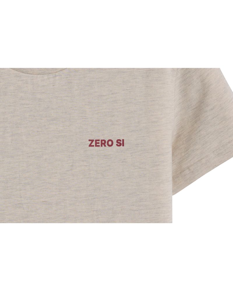(W) ZRS Spray Logo Tee (OATMEAL)