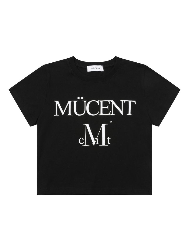 BASIC LOGO HALF T (Black, White) 