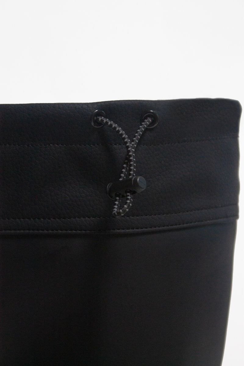 leather rain boots