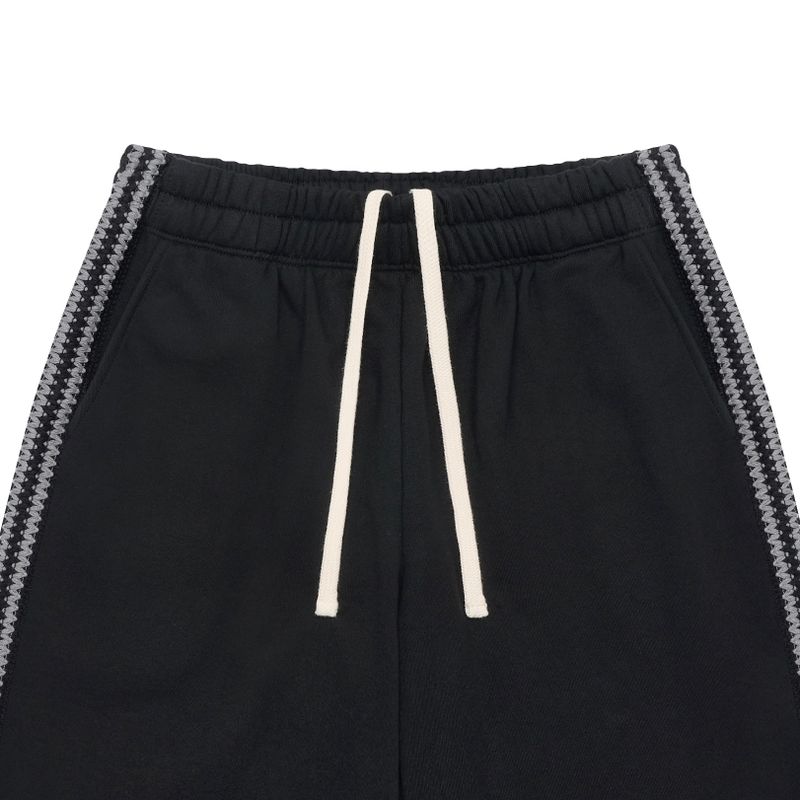 Asel Bermuda Sweat Shorts Black