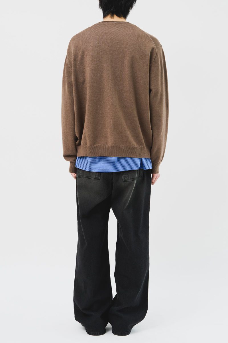 Milla Round Knit Cardigan (3color)