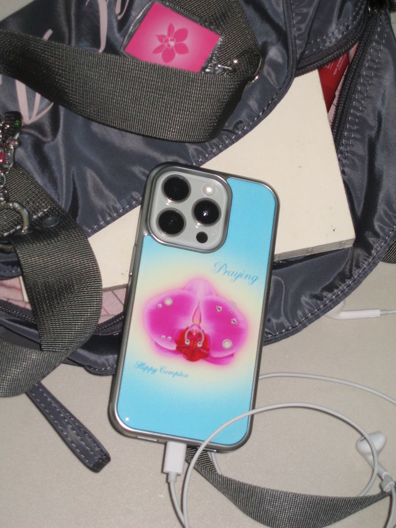 【TPUケース】 Aqua Orchid Case