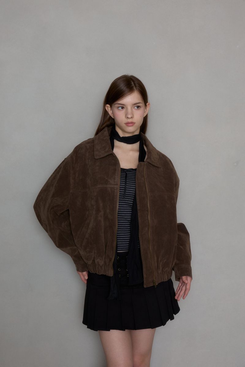 CREEK SYNTHETIC SUEDE JUMPER