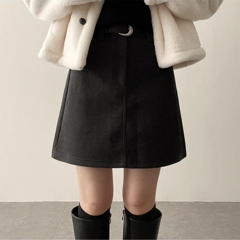 Duff A-line miniskirt