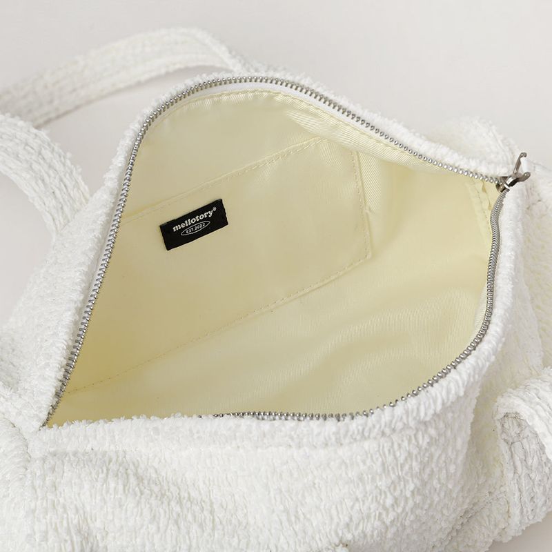 FABRIC DUFFEL BAG(WIHTE)