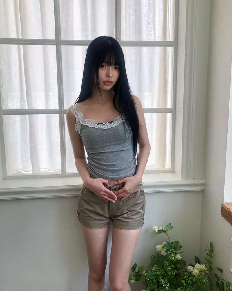 Lovety Side Button Shorts