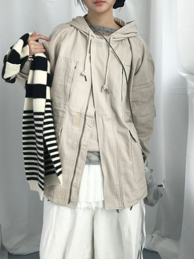 Vintage Pocket Half Bomber Jacket