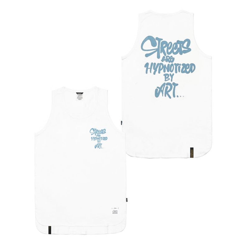 STIGMA（スティグマ）の「22 SHA THROW UP LONG SLEEVELESS WHITE（Tops）」