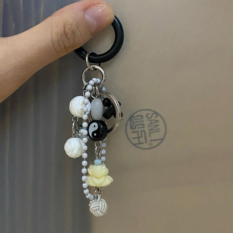 Sanli yin yang keyring