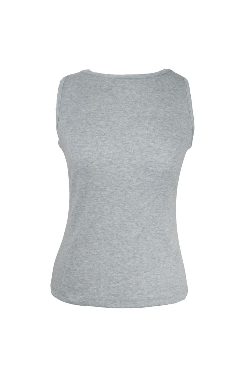 [春] - Boat neck sleeveless (3color)