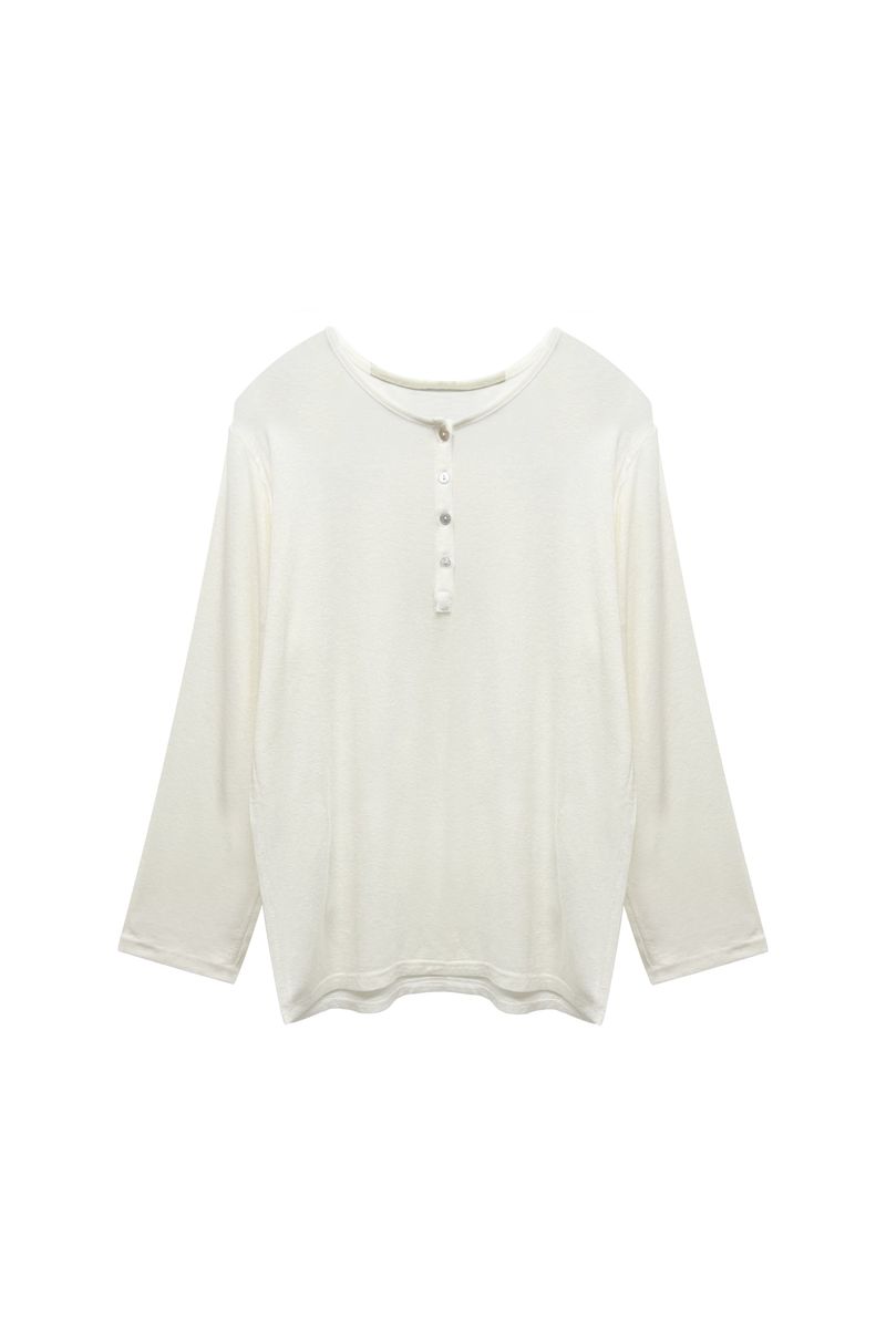 FAIRY WOOL LONG SLEEVE / IVORY