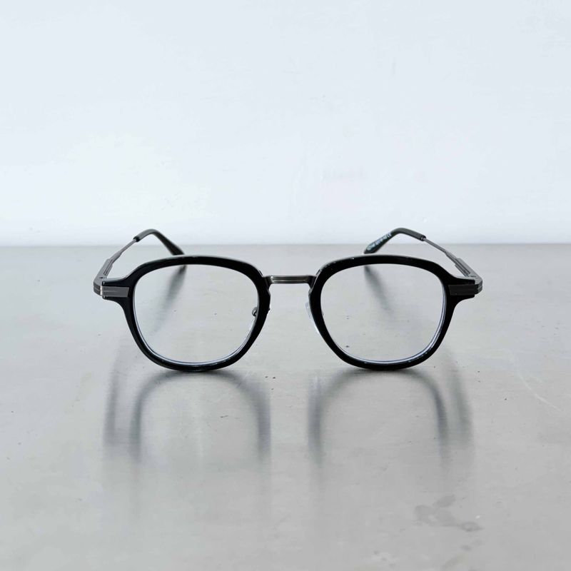 Minimal Black Optical Glasses