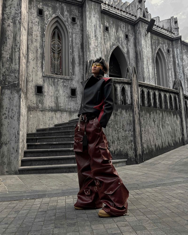 CRIMSON BLADE LEATHER PANTS (Limited)