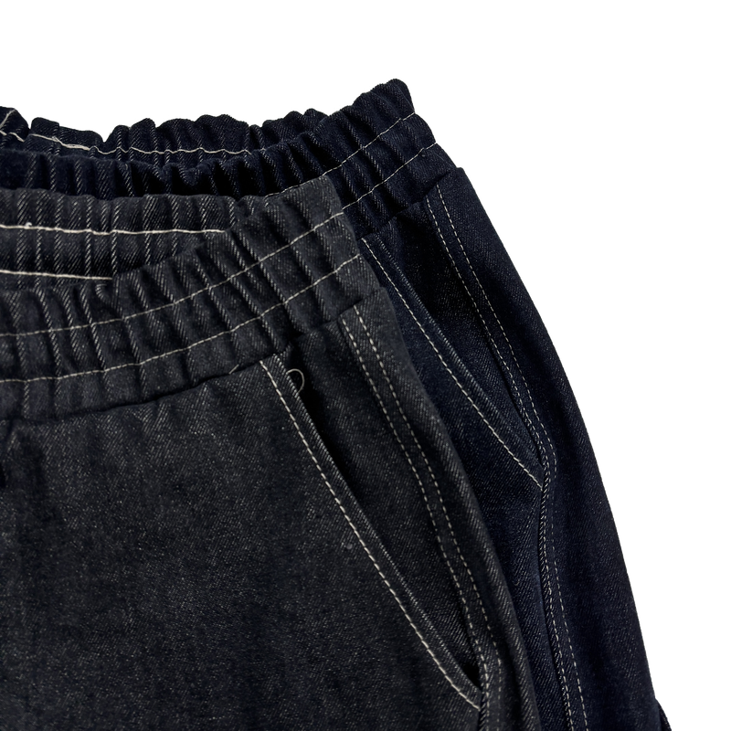 double-knee big denim carpenter pants